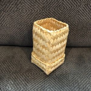 Free w purchase! Small woven basket